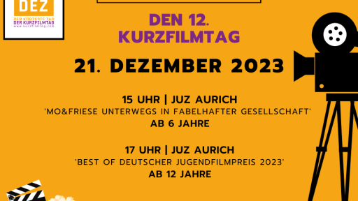 Kurzfilmtag im JUZ Aurich