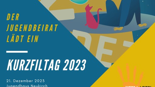 Der Jugendbeirat l&auml;dt ein: Kurzfilmtag 2023 im Jugendhaus Neukirch